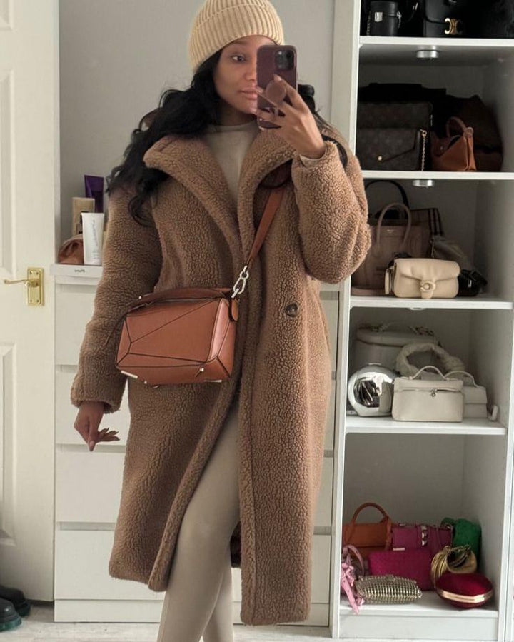 Lurena - Long Teddy Coat