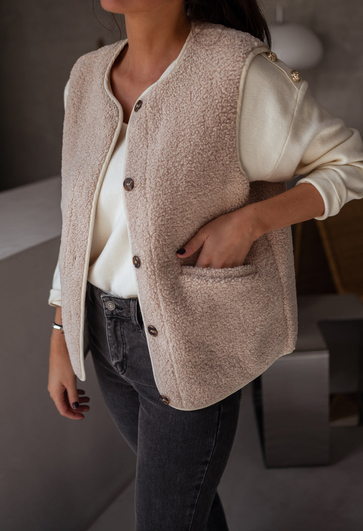 Camila™ | Elegant Soft Fabric Women's Gilet