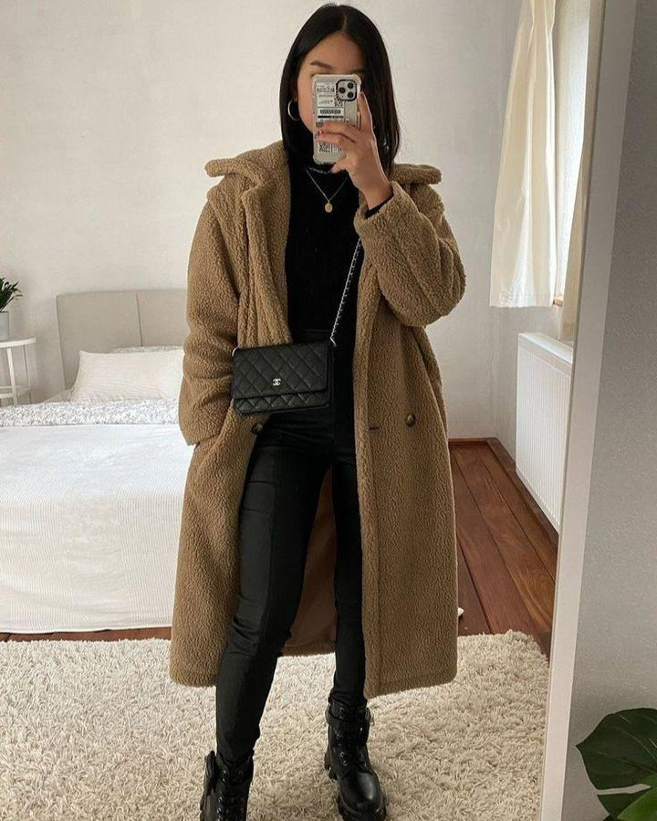 Lurena - Long Teddy Coat